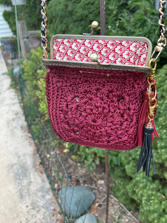Cell Phone Bag. Lady In Red