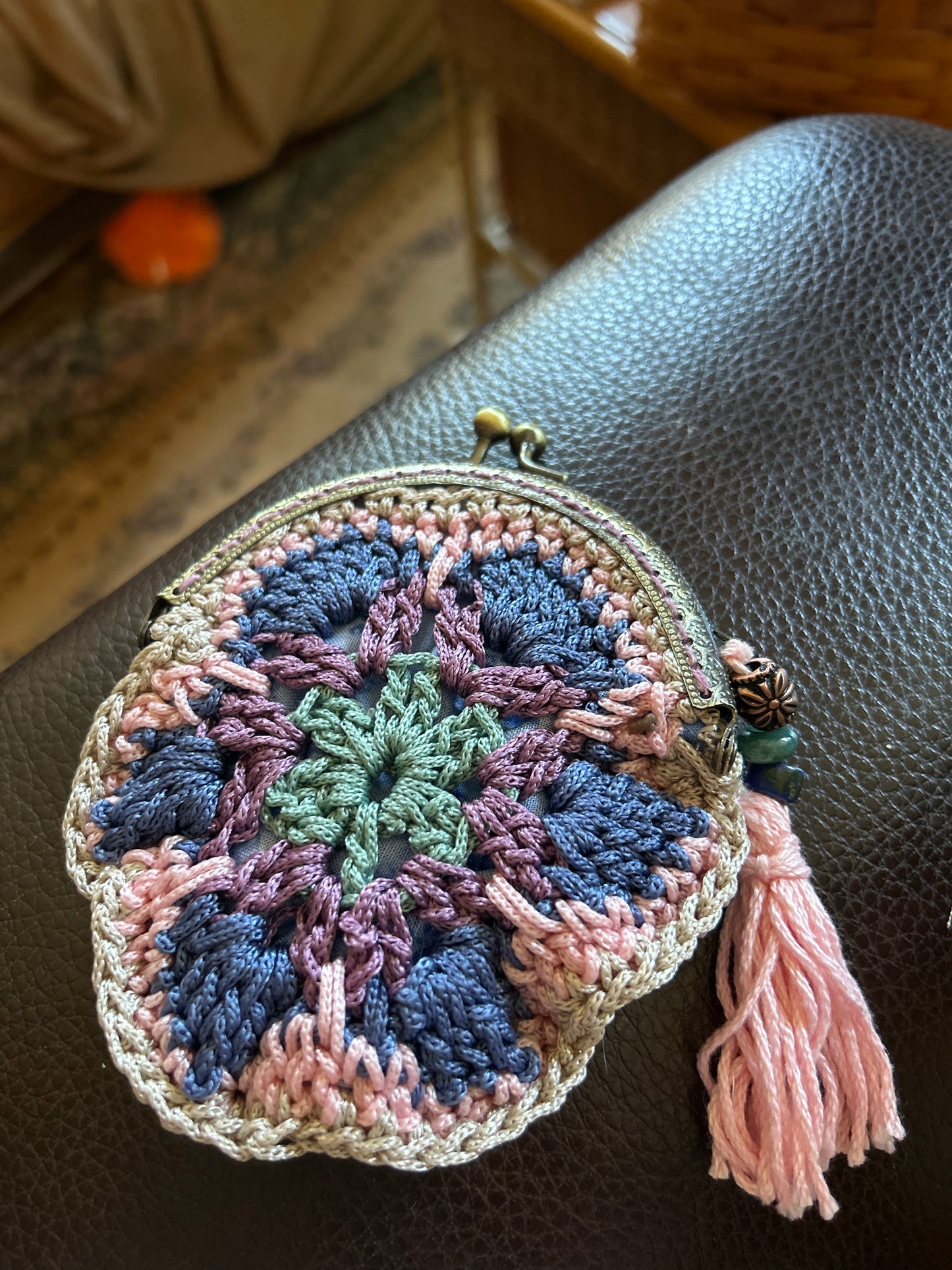 Coin Purse Blue Bells