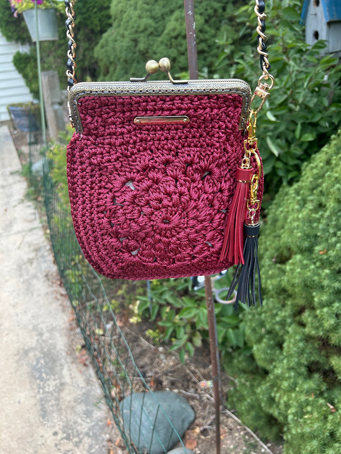 Cell Phone Bag. Lady In Red
